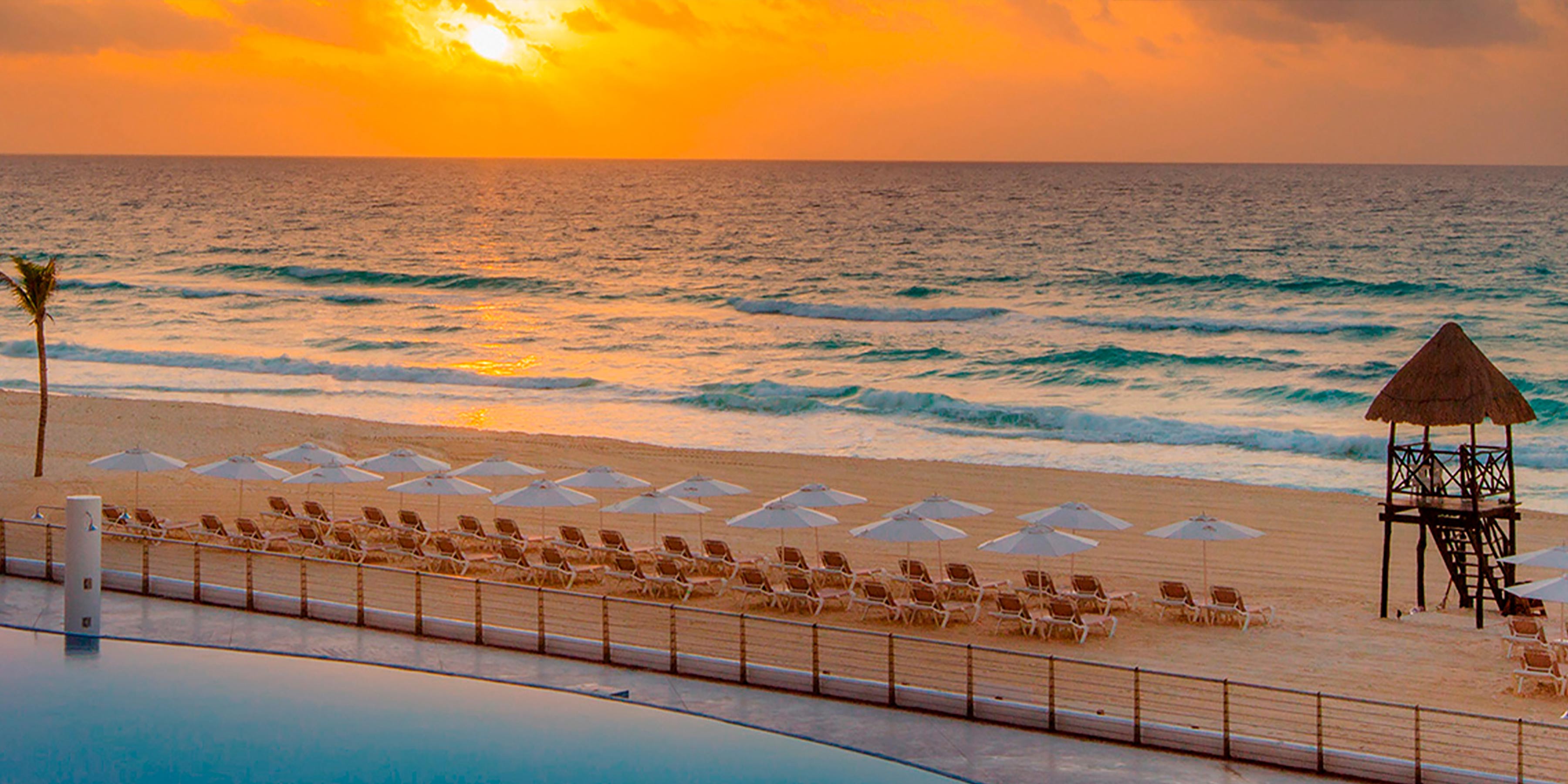 Cancun sunset